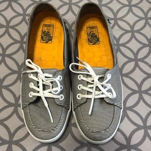 Striped slip-on summer Vans